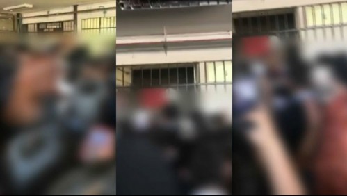 Golpes, correazos y exigencias de expulsión en incidentes en liceo de Providencia por denuncia de abuso sexual