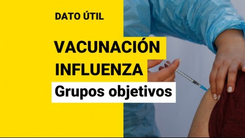 Comienza vacunación contra la influenza: ¿Quiénes reciben la dosis?