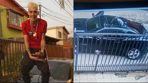 'Rebotaste hijo de...': Marcianeke comparte video del ladrón que intentó robarle su lujoso Camaro