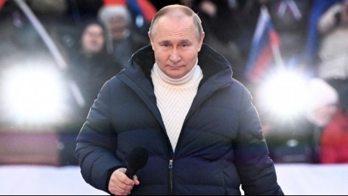 ¿Error técnico? Putin desaparece repentinamente en pleno discurso en televisión
