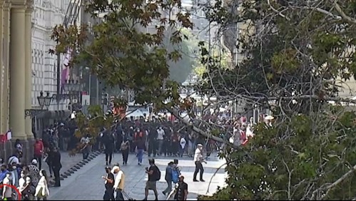 Realizan manifestación en Santiago por casos de violencia en barrio universitario