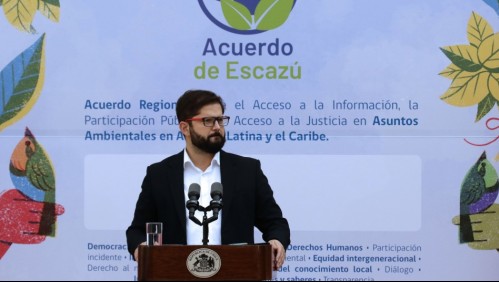 'Afecta la soberanía': Las reacciones de parlamentarios a la firma del proyecto de adhesión a Escazú