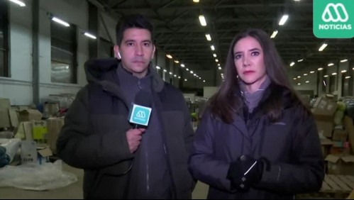 Enviados especiales de Meganoticias en Ucrania: Visitaron centro de acopio en día marcado por bombardeos