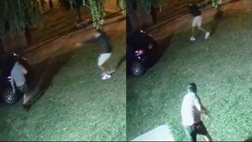 Hombre se defiende a piedrazos para evitar el robo de su vehículo