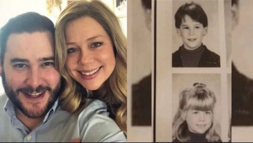 'Fue el destino': Pareja se conoció por aplicación de parejas y descubrieron que fueron juntos al jardín infantil