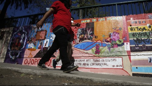 Polémico mural 'erótico' del Parque San Borja fue borrado durante la noche