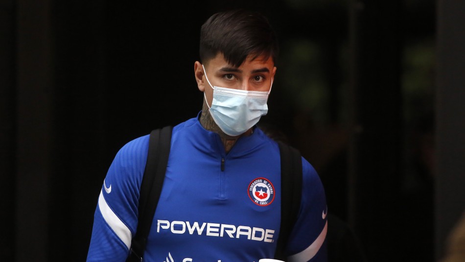 Confirman que Erick Pulgar dio positivo por coronavirus: No estará en el partido contra Brasil Confirman que Erick Pulgar dio positivo por coronavirus: No estará en el partido contra Brasil