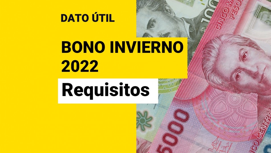 Bono Invierno 2022: Estos son los requisitos para recibir el aporte