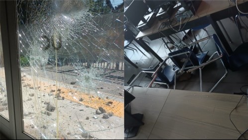 'No supo afrontar la situación': liceo de Renca es apedreado por estudiantes y apoderados por caso de violación