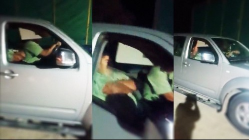 Denuncian amenazas de muerte contra concejala que grabó a carabineros durmiendo