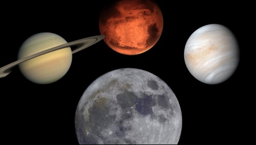 Tres planetas y la Luna serán 'vecinos' a fines de marzo: Así puedes observar esta conjunción