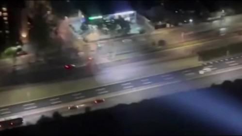 Cinematográfica persecución por diversas comunas de Santiago termina con dos sujetos detenidos