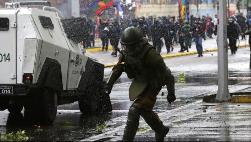 'Actuó en legítima defensa': Fiscalía decretó libertad a carabinero que disparó a joven en marcha