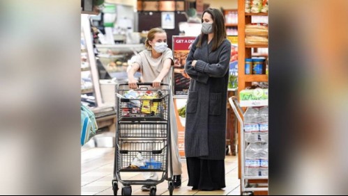 Angelina Jolie y su hija Vivienne sorprenden caminando en un centro comercial: La actriz llevó costoso bolso de piel
