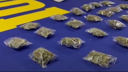 PDI desmantela 49 puntos de venta de droga esta semana: 14 de ellos estaban cerca de establecimientos educacionales