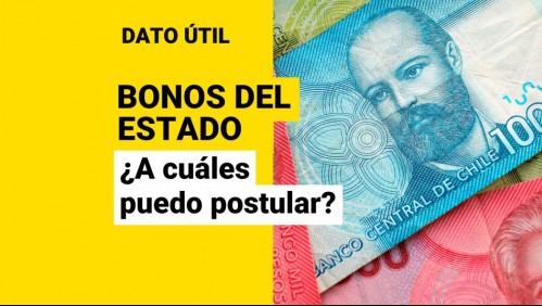 Bonos del Estado: ¿A qué beneficios puedo postular esta semana?