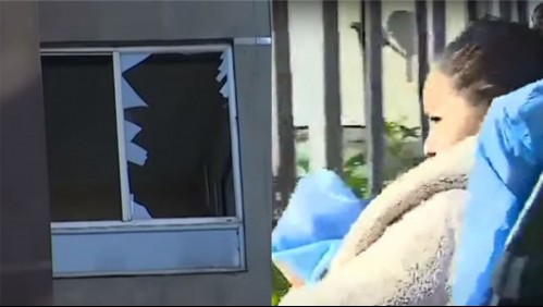 Madre salva a su bebé de un incendio pasándolo a su vecino por una ventana desde el piso 8