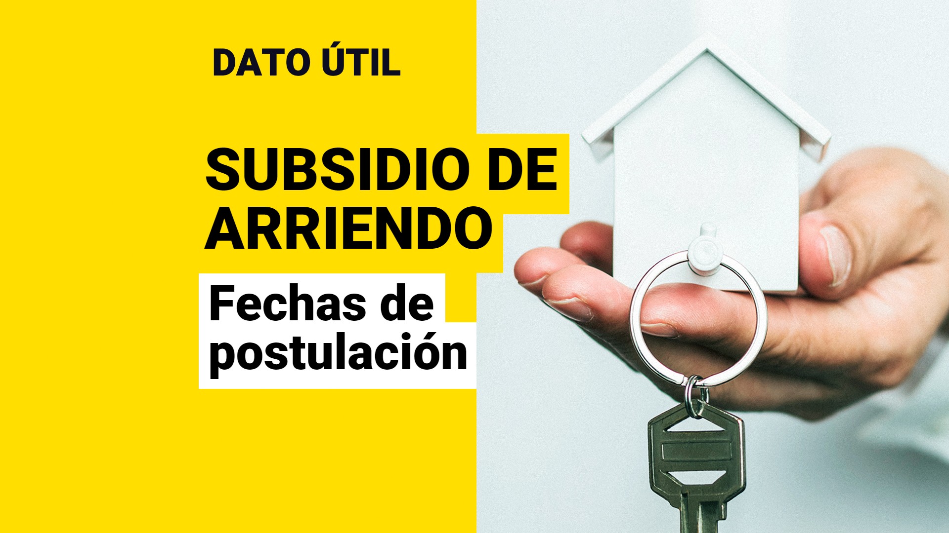 Publican Fechas De Postulación Al Subsidio De Arriendo: ¿Desde Cuándo ...