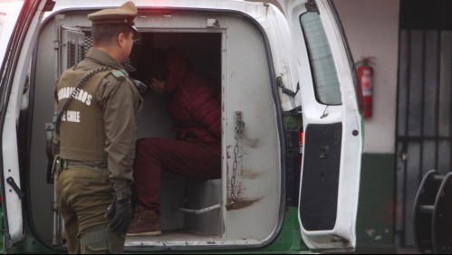 Ladrón es sorprendido robando una casa: se estaba llevando un televisor al interior de una carretilla