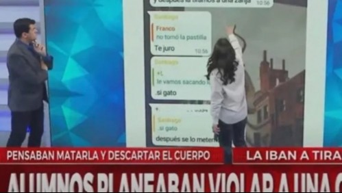 'Después la tiramos en una zanja': Alumnos planeaban matar a una compañera y fueron denunciados a la policía