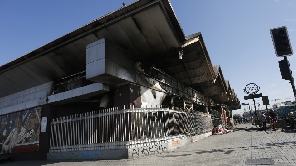 estacion-san-pablo Declaran culpable a acusado de quemar estación San Pablo del Metro en octubre de 2019