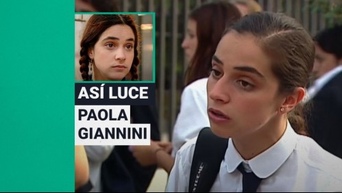 Recordada por 'Amores de Mercado' y '16': Así luce hoy la actriz Paola Giannini