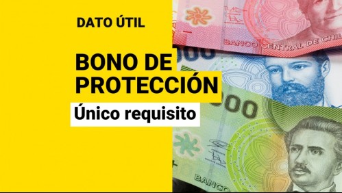 Bono de Protección: Este es el único requisito para recibir los pagos durante dos años