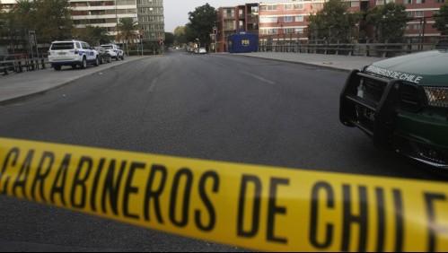 Dos carabineros de franco resultaron lesionados tras un accidente de tránsito en Renca