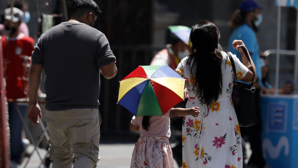 Pronostican ola de calor para Santiago y precipitaciones para cuatro regiones en la zona sur del país