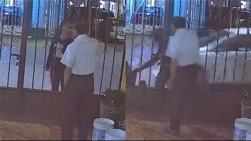 Video muestra a mujer siendo secuestrada mientras hablaba con un vecino