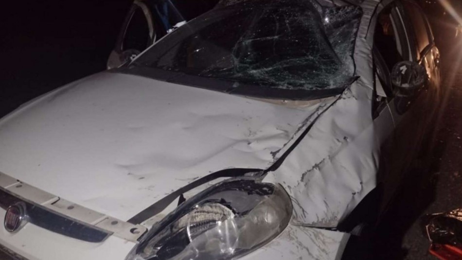 Adolescente protagoniza violento accidente tras robar vehículo: Volcó y murió aplastado