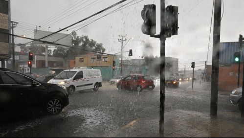 Revisa las cuatro regiones en que se extiende el pronóstico de precipitaciones desde este miércoles