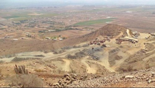 Conaf hace reparos a proyecto minero San Cayetano en Ovalle