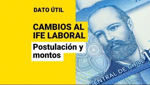 Estos son los cambios al IFE Laboral: Nuevo plazo de postulación y posibles nuevos montos