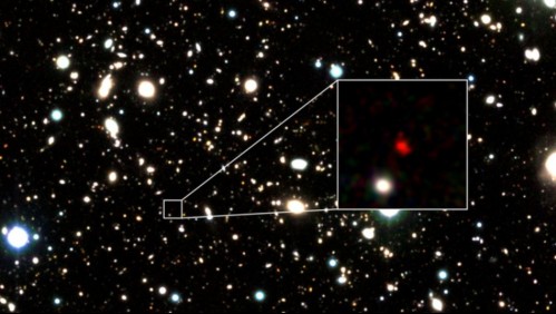 Astrónomos de ALMA avistan la que sería la galaxia más lejana a la Tierra descubierta hasta la fecha