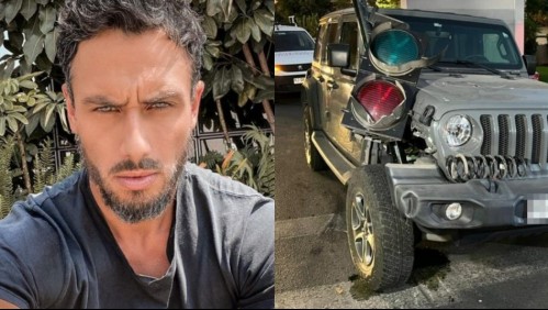 'Yo no había tomado': Marcelo Marocchino se defiende tras protagonizar accidente de tránsito en Las Condes