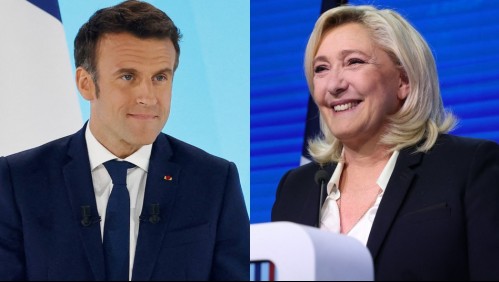 Emmanuel Macron y Marine Le Pen disputarán el balotaje presidencial en Francia