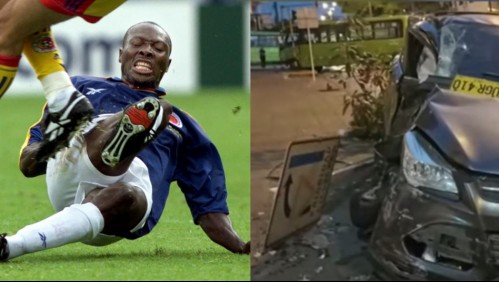 Cámara registra violento accidente sufrido por exfutbolista Freddy Rincón que lo mantiene en estado 'muy crítico'