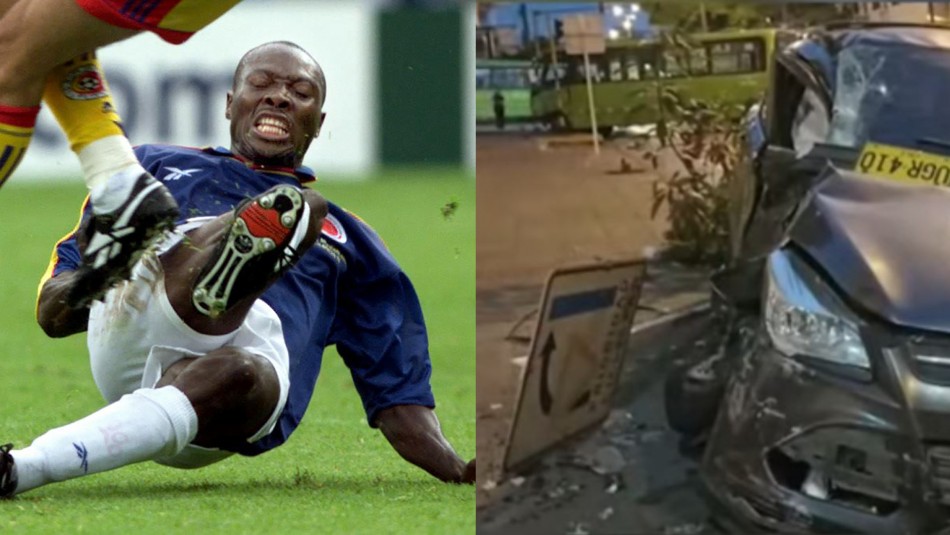accidente-freddy-rincon Cámara registra violento accidente sufrido por exfutbolista Freddy Rincón que lo mantiene en estado