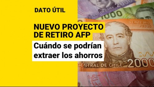 Senadores presentan nuevo proyecto retiro: ¿En qué casos se podrían extraer los ahorros?