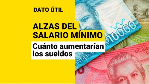 Sueldo mínimo tendría dos alzas en el año: ¿De cuánto sería el primer aumento del salario?