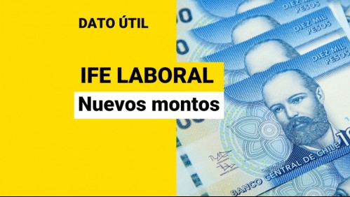 Nuevos montos del IFE Laboral: ¿Cuánto dinero entregará el beneficio?