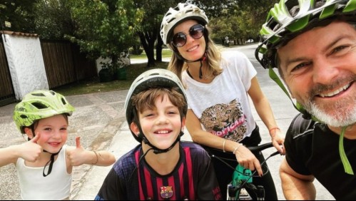 'Me lancé en TikTok': Diana Bolocco se estrena en la plataforma en compañía de Cristián Sánchez y sus hijos