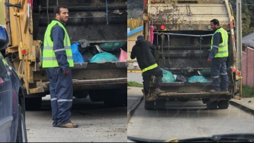 Alcalde de Coyhaique sale a recoger basura por abandono de empresas: 'No quieren venir a operar en nuestra región'