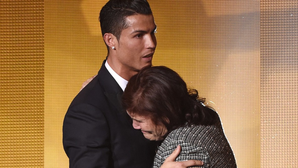 Cristiano Ronaldo y Dolores Aveiro