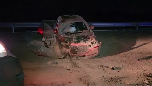 Tres muertos deja violento accidente en la Ruta 5: conductor de un camión es detenido