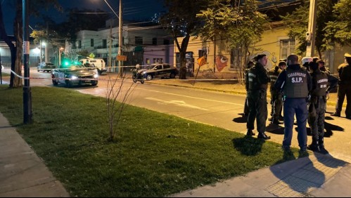 Carabinero hirió con su arma de fuego a sujeto que se dio a la fuga en una fiscalización en Ñuñoa