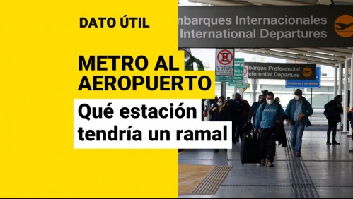 Metro al Aeropuerto: ¿Qué línea podría tener un ramal con el terminal aéreo?