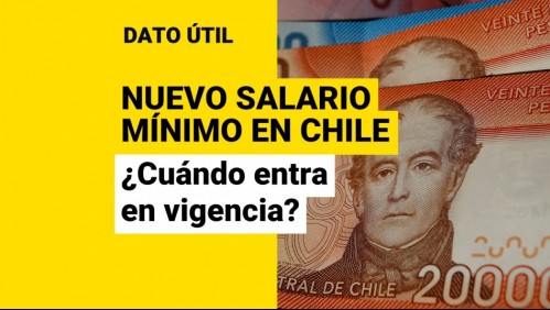 Salario mínimo: ¿Cuándo entra en vigencia el nuevo sueldo de los trabajadores?