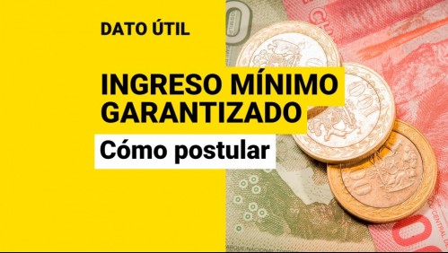 Ingreso Mínimo Garantizado: ¿Cómo postular a los pagos mensuales del subsidio?